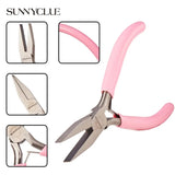Carbon Steel Flat Nose Pliers for Jewelry Making DIY Crafts