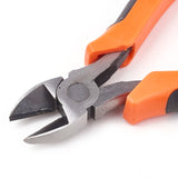 Steel Side Cutting Pliers Jewelry Making Tools 16.5x6x1.8cm