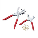 Steel Punch Plier Sets Eyelet Pliers Iron Findings for Leather Punch
