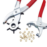 Steel Punch Plier Sets Eyelet Pliers Iron Findings for Leather Punch