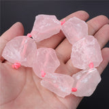 Natural Rose Quartz Beads for Jewelry Making DIY Bracelet Necklace Accessories