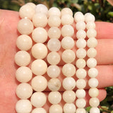 Natural Stone Beads for Jewelry Making DIY Charm Bracelets 15'' 4-12MM