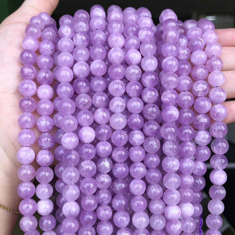 Natural Stone Beads for Jewelry Making DIY Charm Bracelets 15'' 4-12MM