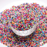 450g Czech Glass Seed Candy Cream Beads Round Hole - DIY Jewelry Making