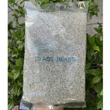 450g Round Glass Beads Cross Stitch DIY Jewelry Loose Beads