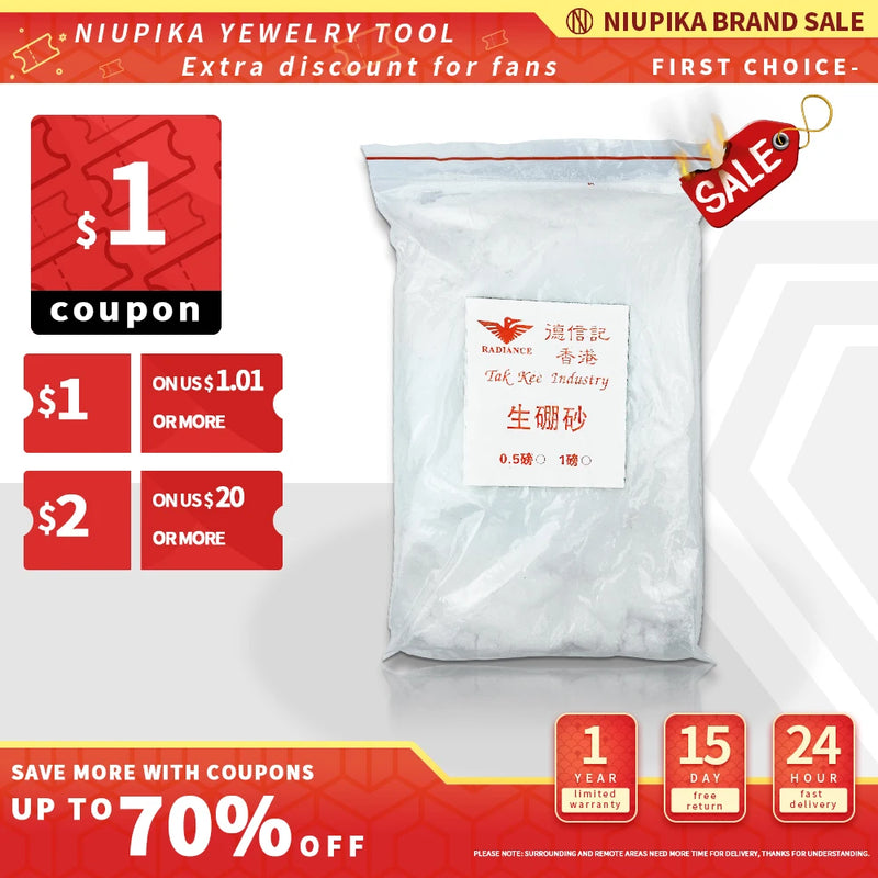 450g Borax Powder for Jewelry Making Tools