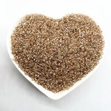 450g Silver Lined Glass Seed Beads DIY Bracelet 2mm 3mm 4mm