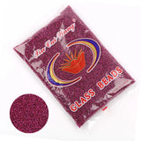 450g 2mm Silver Inside Glass Seed Beads Jewelry Making DIY Accessories