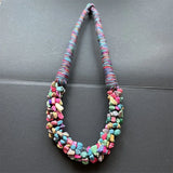 45Cm Shell Stone Turquoise Chip Necklace Bead Women Gemstone Gem Natural