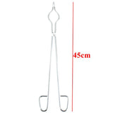 45Cm Stainless Steel Crucible Tong Clamp Graphite Melting Furnace Pliers