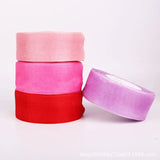 Colorful Chiffon Yarn Ribbon DIY Bow Gift Packaging Rose Ribbon