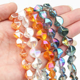 45PCS Irregular Glass Beads for DIY Jewelry Making
