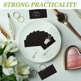 45Pcs Anti Tarnish Square Silver Strips Paper Tabs Jewelry