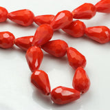 45Pcs/Lot 10x15mm Chinese Crystal Teardrop Beads Vertical Hole DIY Jewelry