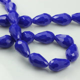 45Pcs/Lot 10x15mm Chinese Crystal Teardrop Beads Vertical Hole DIY Jewelry
