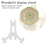 45Pcs Mini Easel Stands 3 Inch Plastic Plate Stand Holder Display Easel Stand