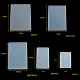 45Pcs Silicone Notebook Resin Mold Set DIY Casting Epoxy Kit Tools
