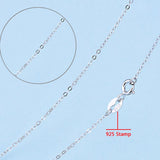 S925 Sterling Silver Cross-Shaped Chain Clavicle Chain