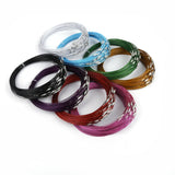 Colorful Steel Wire Collar Necklace Memory Jewelry DIY Choker Chains