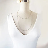 Rose CZ 925 Silver Necklace for Women - 45/85/102cm