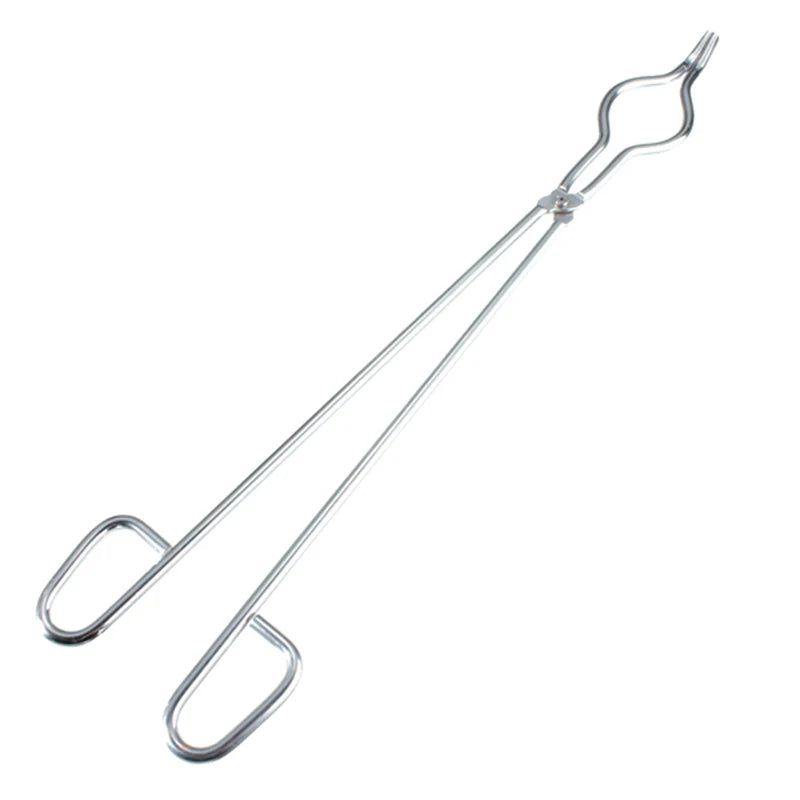 Stainless Steel Crucible Tong Clamp Graphite Melting Pliers Holder