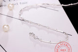 925 Sterling Silver Snake Chain Choker Necklace 18inch Women Jewelry