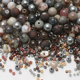45g Czech Crystal Round Beads for Jewelry Making Necklace Bracelet