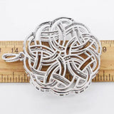 45mm Women's Zircon Pendant Tassel, High Quality Classic Round-Shaped Jewelry