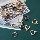 45pcs Alloy Lobster Claw Clasps for Jewelry Making 26x21.5x5.5mm