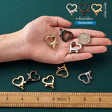 45pcs Alloy Lobster Claw Clasps for Jewelry Making 26x21.5x5.5mm