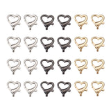 45pcs Alloy Lobster Claw Clasps for Jewelry Making 26x21.5x5.5mm