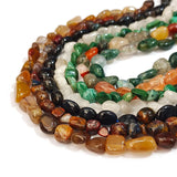 45pcs Agate Stone Beads for DIY Bracelet Making Mobile Phone Chain