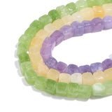 45pcs Tourmaline Natural Stone Agates Beads Spacer Square Beads