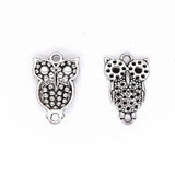 45pcs Owl Craft Charms Pendants for Jewelry Making Accessory DIY Necklace