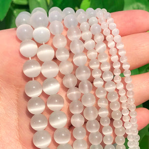 Natural Stone Multi-Size Round Loose Bead Set