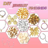 Polymer Clay Beads for Bracelets, Flat Round Loose Disc Beads