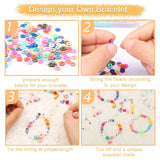 Polymer Clay Beads Kit for Bracelets Making with Pendant Charms