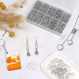 4600Pcs Jump Rings & Tools Jewelry Making Kit Silver