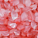 460g Cherry Quartz Crystal Tumbled Stone Chips Crushed Pieces Beads