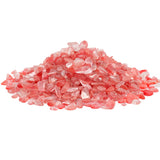 460g Cherry Quartz Crystal Tumbled Stone Chips Crushed Pieces Beads