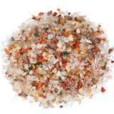 Mixed Natural Crystal Stone Chips Beads Crushed Irregular Stones