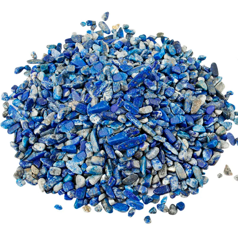 460g Lapis Lazuli Stone Chips Beads Crushed Pieces Irregular Shaped Stones
