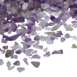 460g Natural Purple Crystal Quartz Tumbled Stone Crushed Pieces
