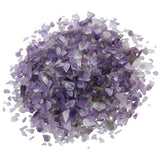 460g Natural Purple Crystal Quartz Tumbled Stone Crushed Pieces