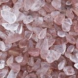 460g Strawberry Quart Tumbled Stone Chips Crushed Pieces Irregular Stones Beads