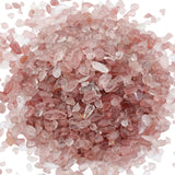 460g Strawberry Quart Tumbled Stone Chips Crushed Pieces Irregular Stones Beads