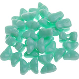 460pcs 14*13MM Acrylic Ribbon Knot Bow Shape Beads Pastel Bracelet Findings