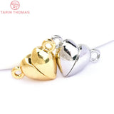 6Sets 24K Brass Magnetic Clasp Beads for Diy Jewelry Making