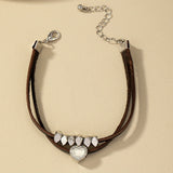 Women's Dark Style Necklace Plus Bracelet Jewelry Set