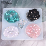 47pcs Silicone Pendant Mold Set DIY Necklace Pendant Making